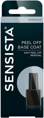 SENSISTA PEEL OFF BASE COAT POTJE 7,5 ML, Verzenden, Nieuw