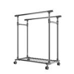 Metalen kledingrek op wielen, Verzenden, Nieuw