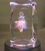 GAINAX - Beeldje - Laser engraved crystal ballerina -