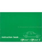1975 ALFA ROMEO ALFASUD L INSTRUCTIEBOEKJE ENGELS, Auto diversen, Handleidingen en Instructieboekjes
