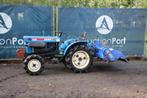 Veiling: Minitractor Iseki 155 Diesel 14.6pk met grondfrees, Zakelijke goederen, Agrarisch | Tractoren, Gebruikt, Tot 2500, Tot 80 Pk