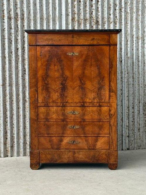 Secrétaire à abattant - Klepbureau, klepburo, bureau, buro,, Antiek en Kunst, Antiek | Meubels | Stoelen en Banken