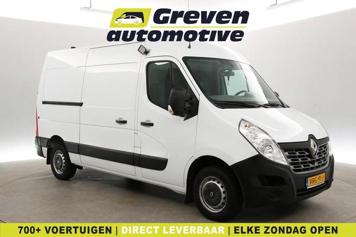 Renault Master T33 2.3 dCi L2H2 Airco Camera Trekhaak, Auto's, Bestelauto's, Lease, Handgeschakeld, Diesel, Wit, Renault, Verzenden