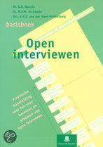 Basisboek open interviewen druk 1 9789020727647, Boeken, Verzenden, Zo goed als nieuw