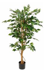 Ficus Benjamina kunstplant, hoogte 150cm, Huis en Inrichting, Kamerplanten, Ophalen of Verzenden