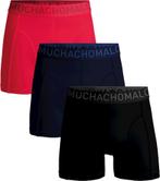 Muchachomalo Boxershorts Microfiber 3-Pack 12 maat XXL Heren, Kleding | Heren, Ondergoed, Blauw, Muchachomalo, Boxer, Verzenden