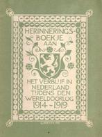 Herinneringsboekje aan het verblijf in Nederland tijdens den, Verzenden, Gelezen
