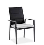 2 stuks Niehoff Nancer hoge rugleuning zonder kussen - Grijs, Tuin en Terras, Tuinmeubel-accessoires, Ophalen of Verzenden, Nieuw
