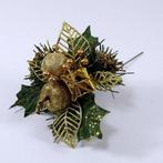 Kerstbijsteker goud appel, cadeautje en besjes / doos, Ophalen of Verzenden, Nieuw