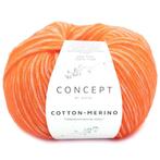 Katia Concept Cotton-Merino - 145 karmijn - Katoen/Merino, Ophalen of Verzenden, Nieuw