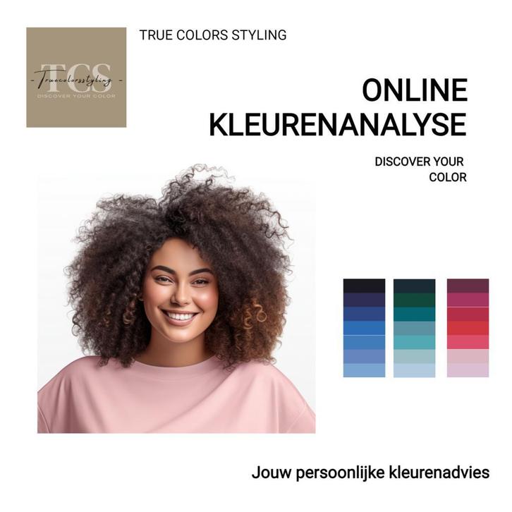 Online persoonlijke kleurenanalyse, Kleuradvies - Kerstkado, Sieraden, Tassen en Uiterlijk, Uiterlijk | Cosmetica en Make-up, Gehele gezicht