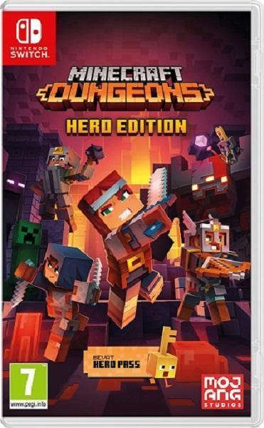 Minecraft: Dungeons - Hero Edition Switch Morgen in huis!, Spelcomputers en Games, Games | Nintendo Switch, 3 spelers of meer