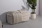 BANKJE SOFTY CRÈME CM 90X45X45, Ophalen of Verzenden, Nieuw