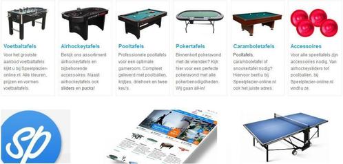 Tafeltennistafel * Pooltafel * Airhockeytafel * Voetbaltafel, Sport en Fitness, Tafeltennis, Overige typen, Nieuw, Inklapbaar