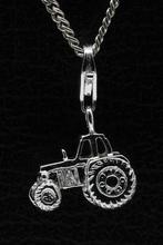 Zilveren Tractor Trekker hanger en/of bedel, Verzenden, Nieuw