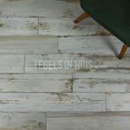 Vloertegel / wandtegel vintage strandhuis 15x90 aqua, Doe-het-zelf en Verbouw, Tegels, Keramiek, Nieuw, Ophalen of Verzenden, 10 m² of meer