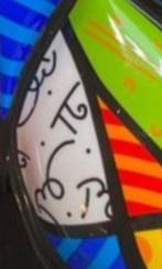 Romero Britto (1963) - Figuur - New life - Delfts blauw