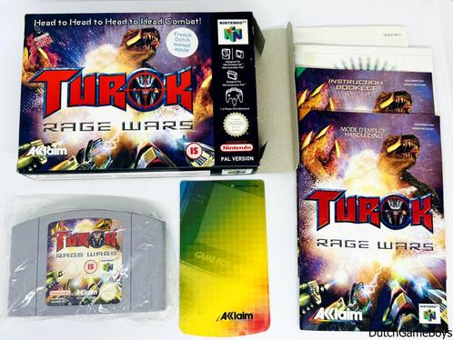 Nintendo 64 / N64 - Turok - Rage Wars - UKV, Spelcomputers en Games, Games | Nintendo 64, Gebruikt, Verzenden