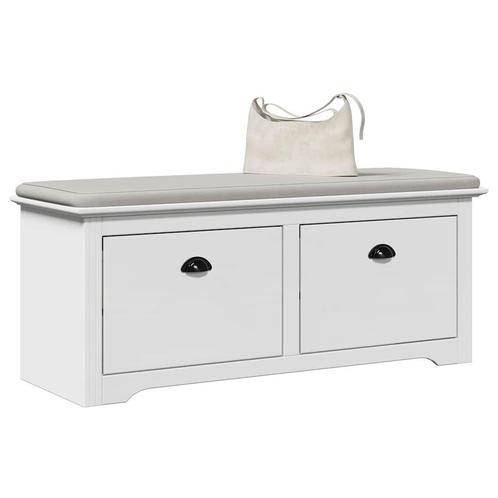 BODO Gangbank Wit 114cm | Retourdeal | 53% Korting!, Huis en Inrichting, Banken | Bankstellen, Minder dan 150 cm, Minder dan 75 cm