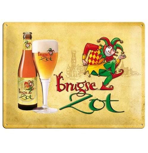 Brugse zot reclamebord, Zakelijke goederen, Horeca | Overige, Verzenden