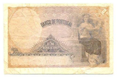 Portugal. - 1 Escudo 29 novembro 1918 - Pick 113b -, Postzegels en Munten, Munten | Nederland