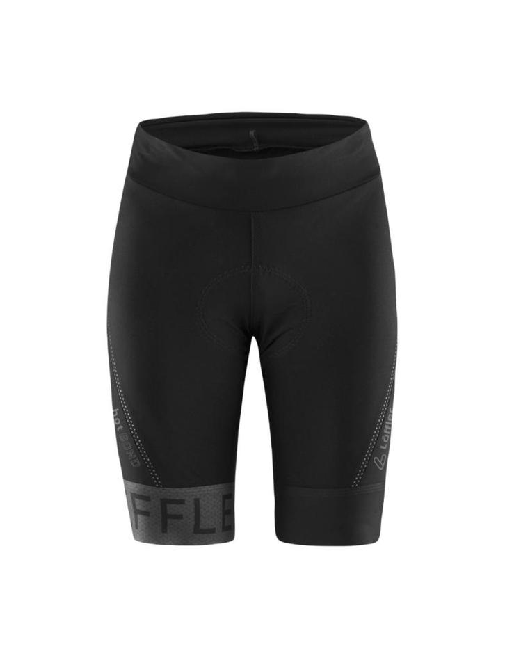 Loeffler fietsbroek kort W Bike Tights Hotbond® RF SQL vo.., Kleding | Dames, Broeken en Pantalons, Zwart, Nieuw, Verzenden