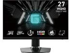 MSI - QHD  Monitor - 27 inch, MSI, IPS, Verzenden, In hoogte verstelbaar