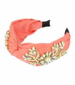 Haarband Diadeem Statement Strass Parel Kralen Bloemen Fa..., Verzenden, Nieuw