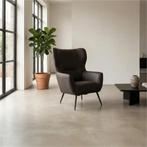 Set van 2 Leren fauteuils Flair - Toledo Espresso (bruin), Nieuw, Ophalen of Verzenden, 75 tot 100 cm, Leer