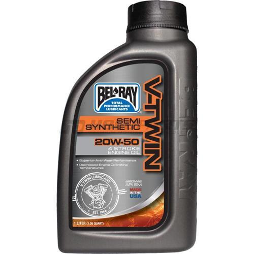 Bel-Ray V-Twin Semi-Synthetic 20W50 1L, Auto diversen, Onderhoudsmiddelen, Verzenden