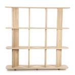 Wandkast Ty - Naturel - 96222 - wandkasten, Huis en Inrichting, Kasten | Buffetkasten, Nieuw, Overige materialen