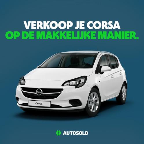 Verkoop je Opel Corsa makkelijk en snel, Auto's, Opel, Handgeschakeld, Hatchback, Corsa, Benzine, Wit, Gebruikt