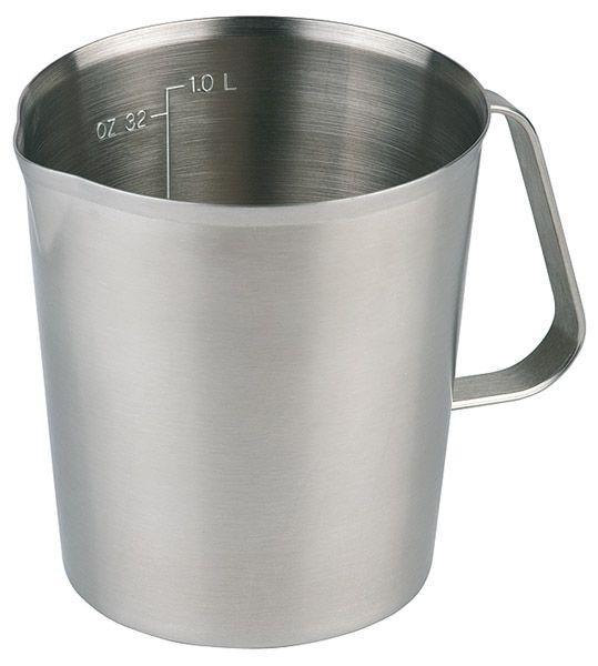 Hendi Maatbeker RVS | 2 Formaten, Zakelijke goederen, Horeca | Overige, Verzenden