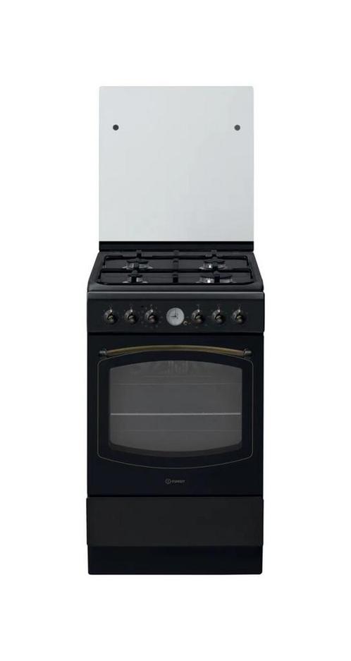 €499 Indesit IS5G8MHA/E  - 4 gasbranders + 1 elektrische o, Witgoed en Apparatuur, Fornuizen, Ophalen of Verzenden