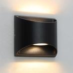 Moderne buitenlamp zwart, Stein, 8W, 3000K LED, IP54, Tuin en Terras, Ophalen of Verzenden, Nieuw, Aluminium, Wandlamp
