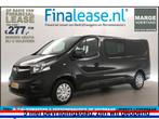 Opel Vivaro 1.6 CDTI L2H1 MARGE DC Airco Cam Cruise €277pm, Auto's, Zwart, Nieuw, Lease, Opel