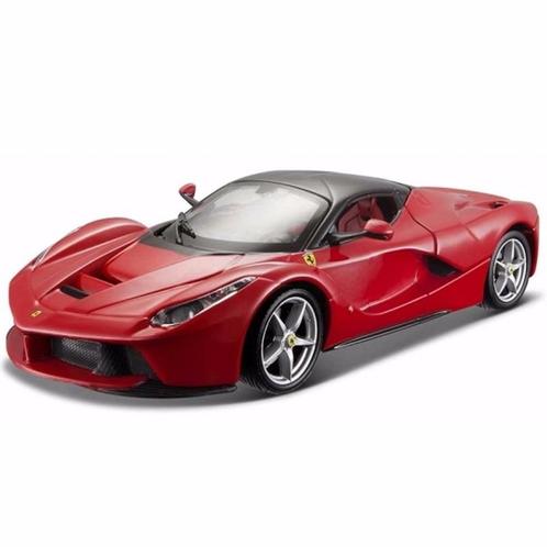 Modelauto Ferrari Laferrari rood 1:24 - Modelauto, Hobby en Vrije tijd, Modelauto's | Overige schalen, Verzenden