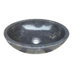 Wasbak | Wastafel | Marmer | 40x30x12 | Natuursteen | Zwart, Doe-het-zelf en Verbouw, Verzenden, Nieuw, Steen, Wastafel