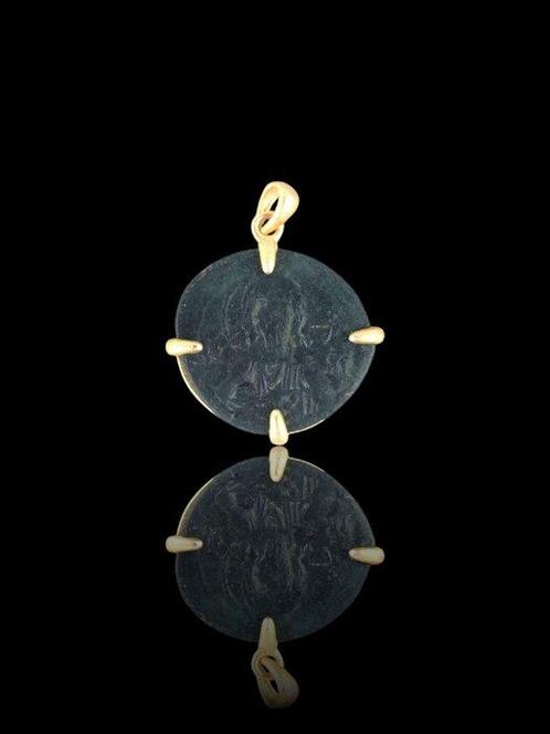 Byzantijns Brons Munthanger - Nicéforo III Botaniates, Sieraden, Tassen en Uiterlijk, Antieke sieraden