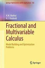 Fractional and Multivariable Calculus: Model Bu. Mathai,, Zo goed als nieuw, H.J. Haubold, A.M. Mathai, Verzenden