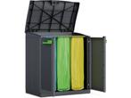 Veiling - Keter recycle kast kunstof Moby 55x90x100cm, Nieuw