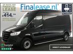 Mercedes-Benz Sprinter 314 2.2 CDI L2H2 143PK AUT Cam €414pm, Automaat, Zwart, Mercedes-Benz, Diesel