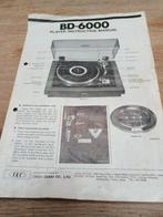 CEC - BD 6000 Platenspeler, Nieuw