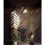 Wandtegel Sartoria Handvorm Gold Goud Glans 5x25, Doe-het-zelf en Verbouw, Tegels, Nieuw, 20 tot 40 cm, 10 m² of meer, Wandtegels