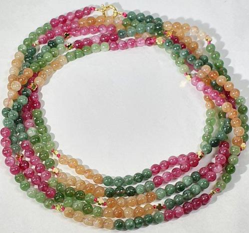 Griekse Kruzies - Carneool, roze toermalijn, groene agaat -, Antiek en Kunst, Antiek | Boeken en Bijbels