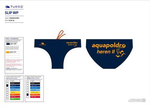 special made Aquapoldro Turbo Waterpolobroek, Watersport en Boten, Waterpolo, Nieuw, Verzenden