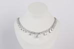 Halsketting - 14 karaat Witgoud - 36.36ct. tw. Diamant, Nieuw