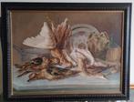 Italiaanse school (XX) - Natura morta con cacciagione, Antiek en Kunst, Kunst | Schilderijen | Klassiek