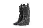 Rock Away Cowboy laarzen in maat 38 Zwart | 10% extra, Kleding | Dames, Schoenen, Verzenden, Zwart, Zo goed als nieuw, Rock Away
