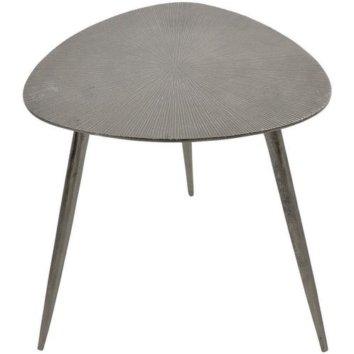 Shine bijzettafel brush 42 cm, Huis en Inrichting, Stoelen, Grijs, Nieuw, Ophalen of Verzenden